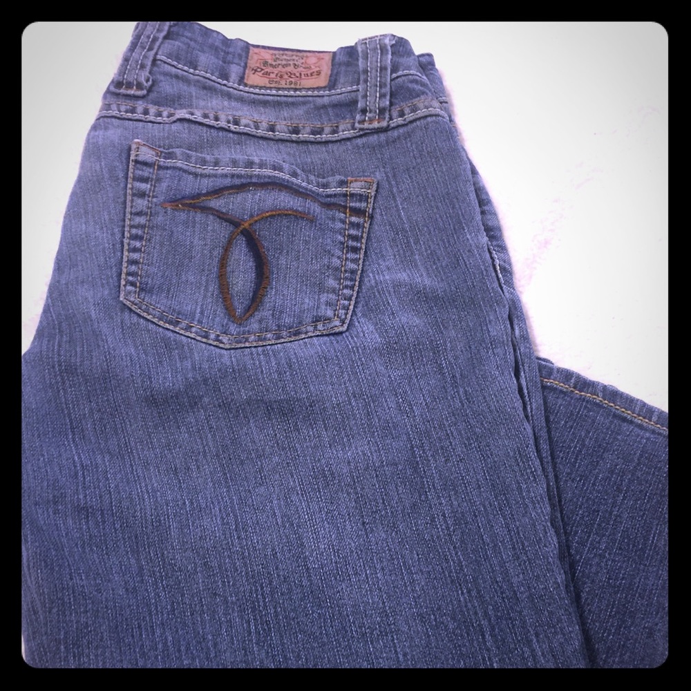 Denim Capri Pants